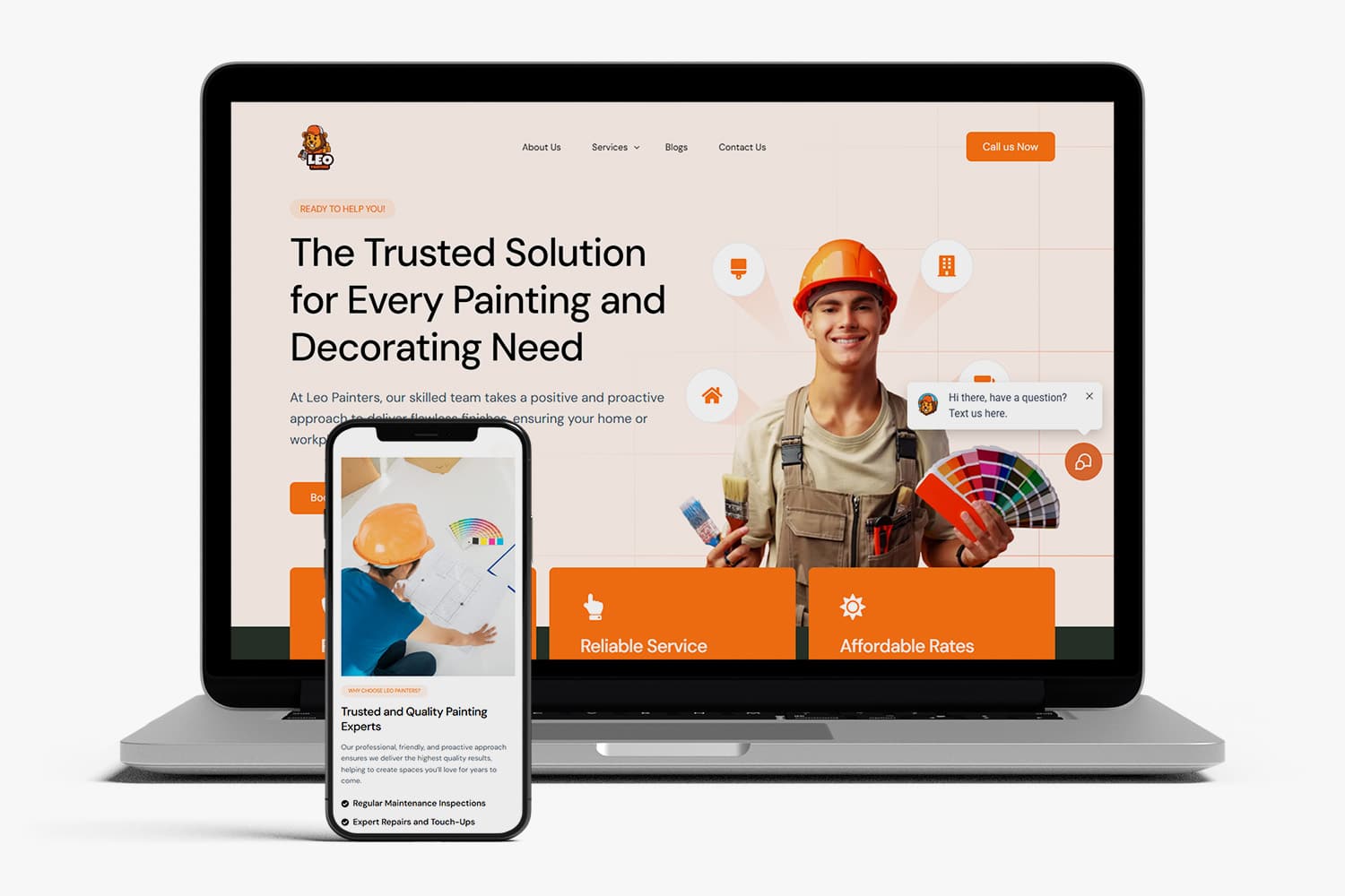 Leo Painters Website
