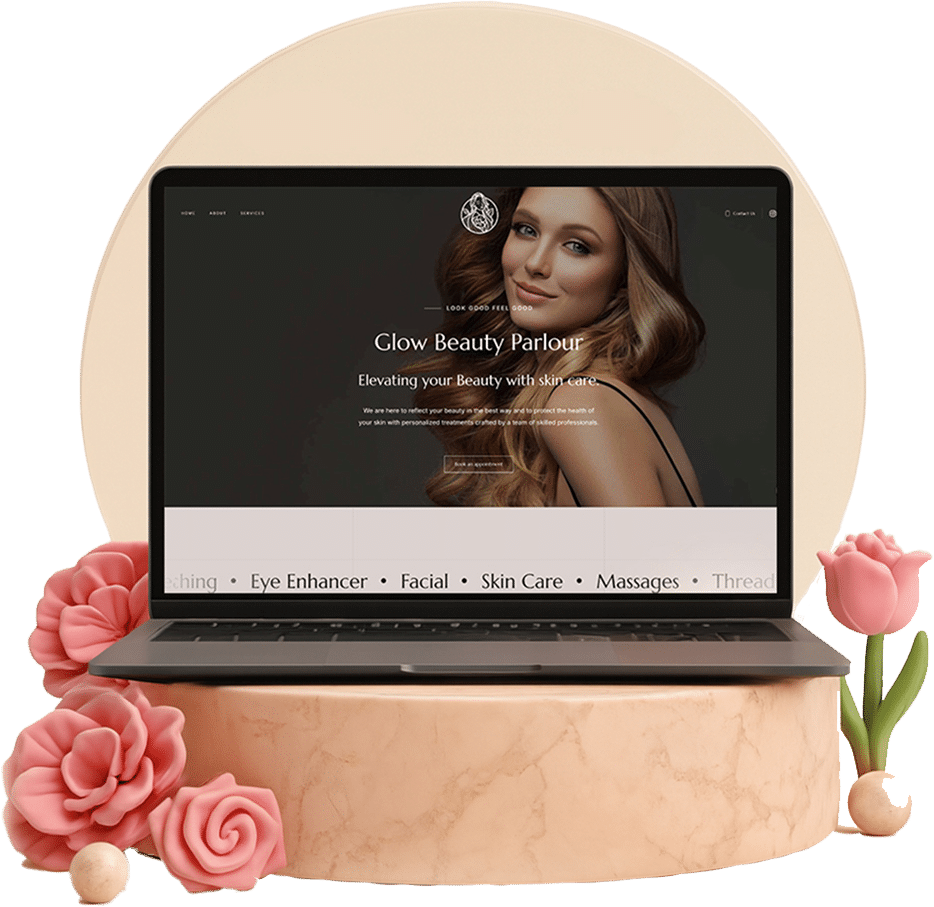 glow beauty case study hero