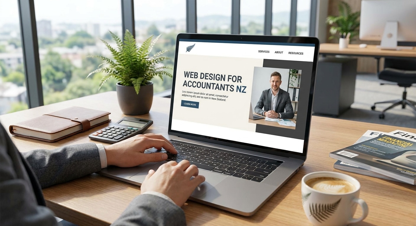 Web design for accountants and financial advisers in NZ