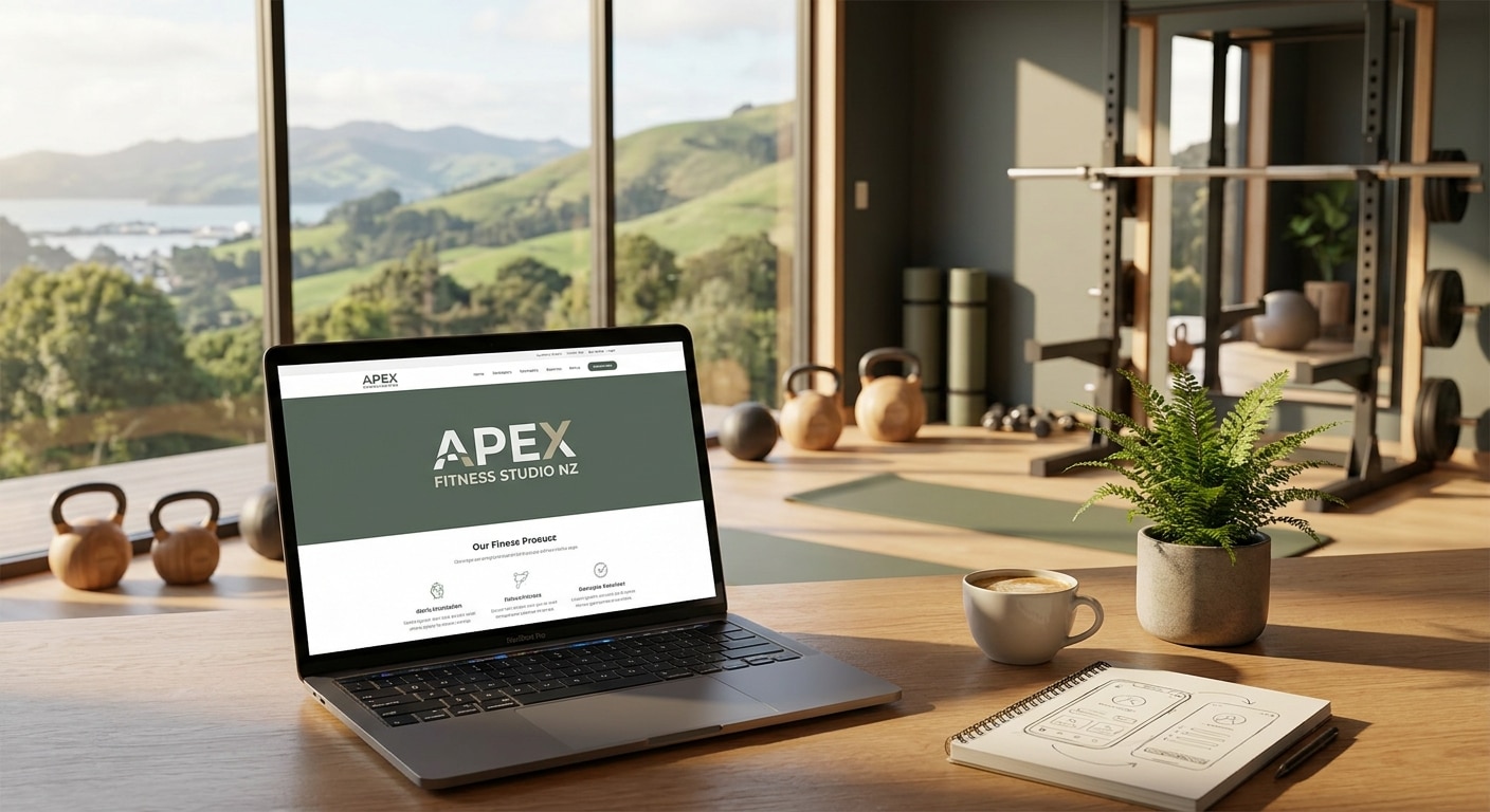 Web design for gyms and fitness studios in NZ