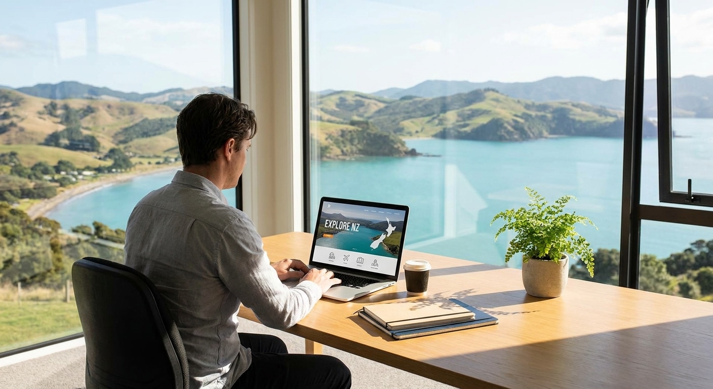 Web design for tourism operators in NZ