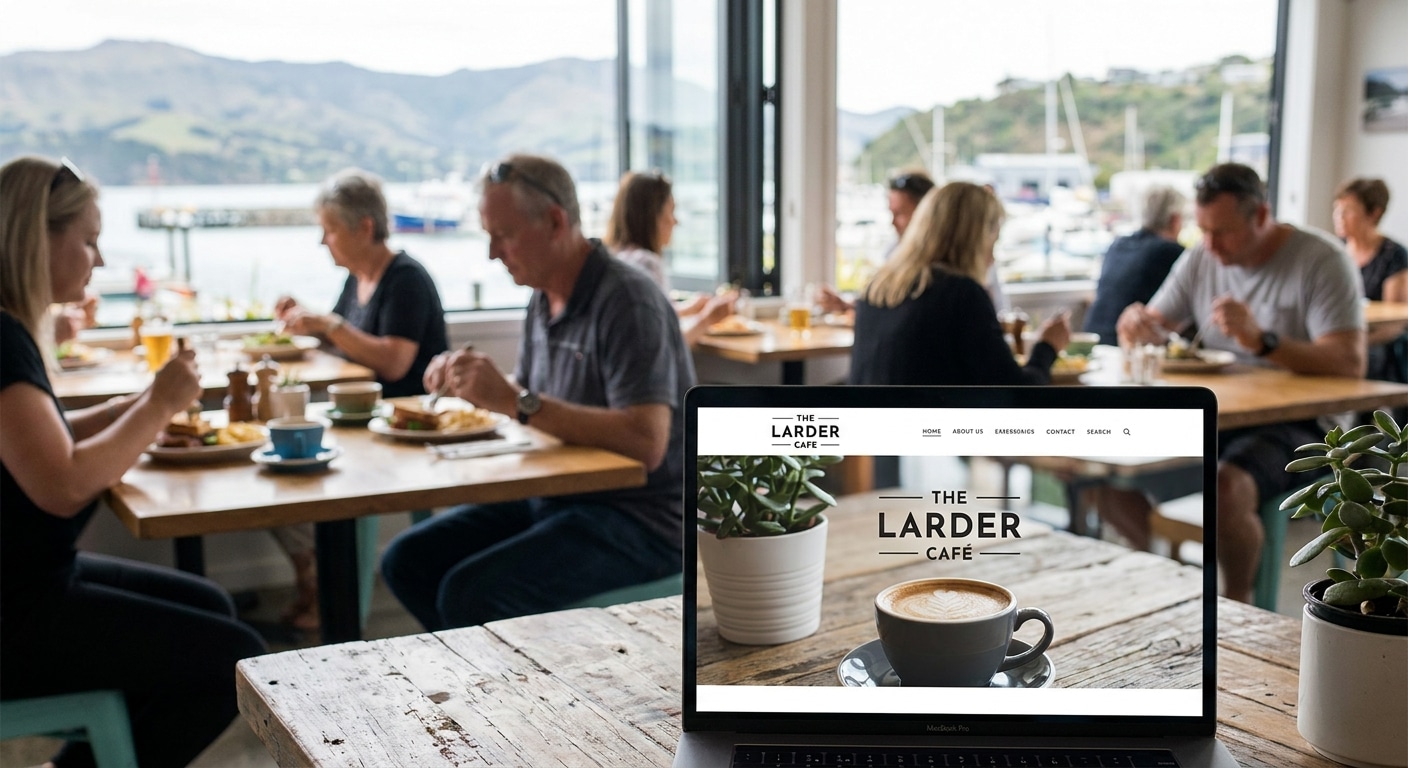 Best web design agency for NZ restaurants and cafes
