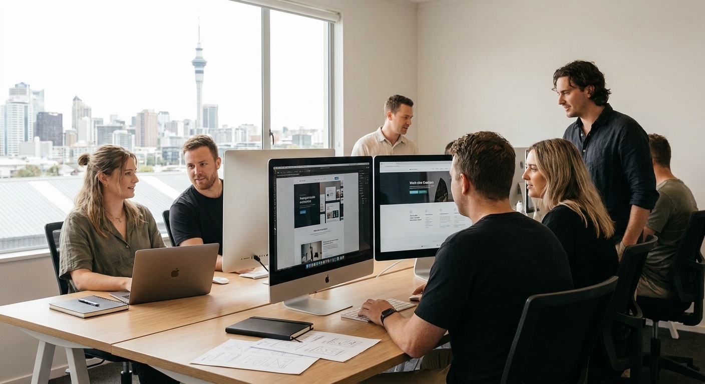 Best web design agency in Auckland for small business