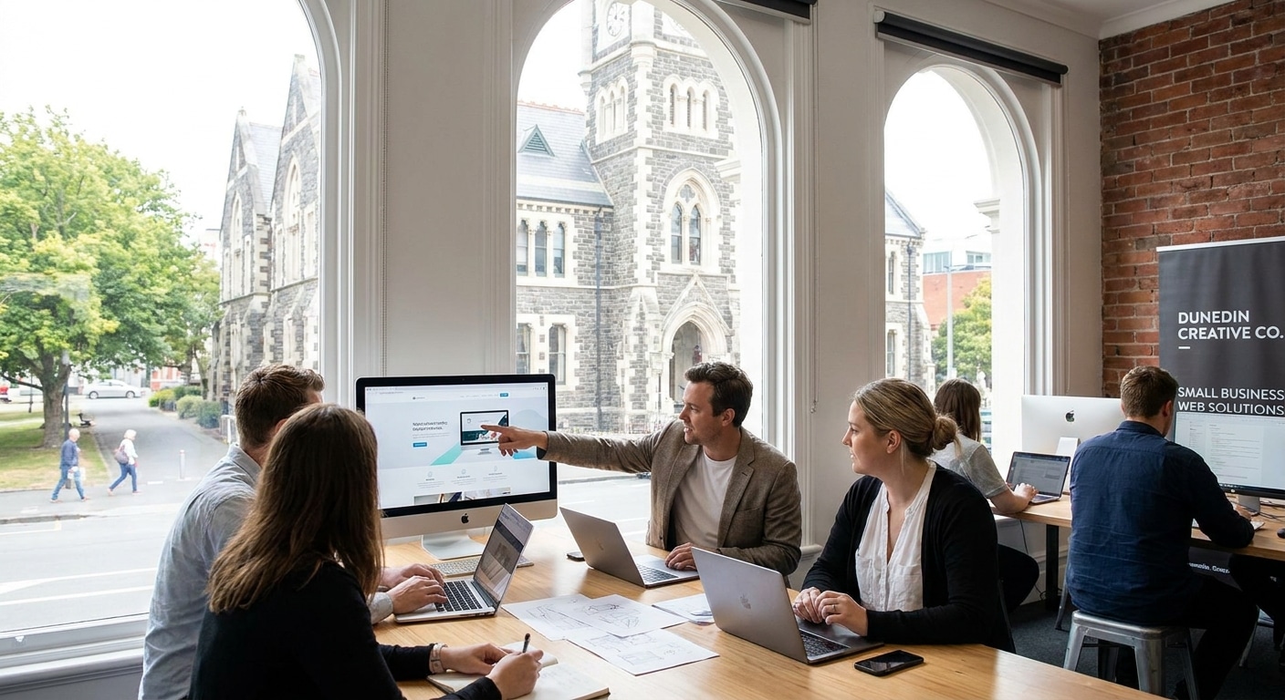 Best web design agency in Dunedin for small business