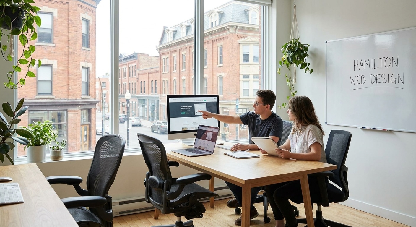 Best web design agency in Hamilton for small business