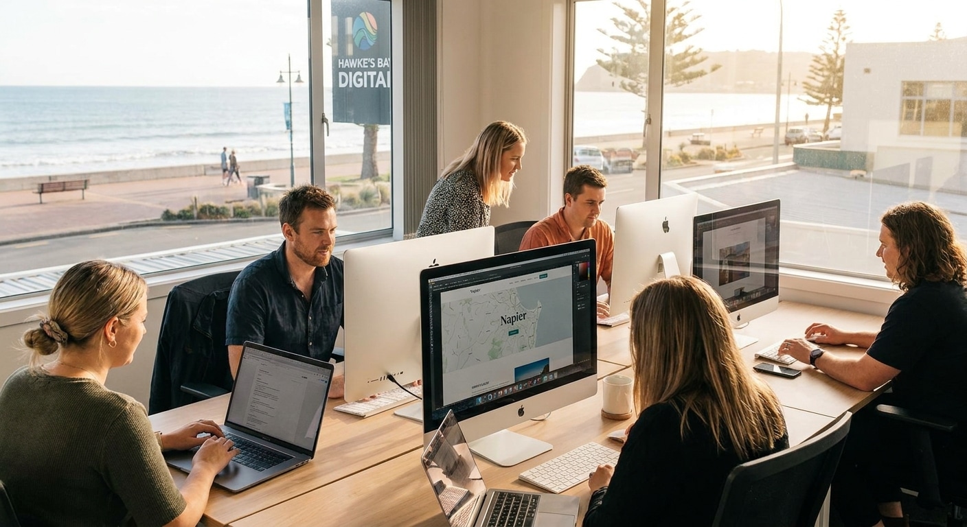 Best web design agency in Napier for small business