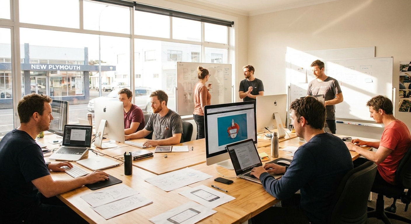 Best web design agency in New Plymouth for small business