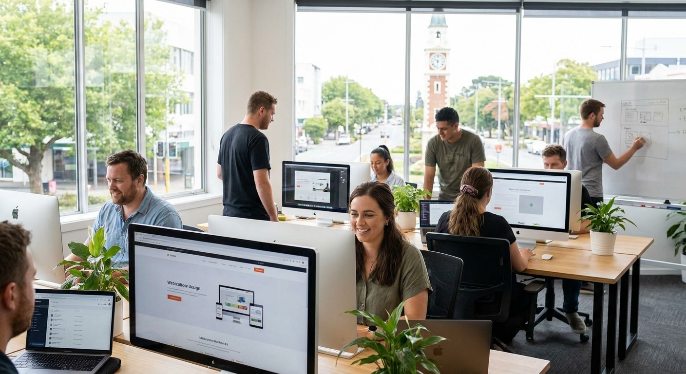 Best web design agency in Palmerston North for small business
