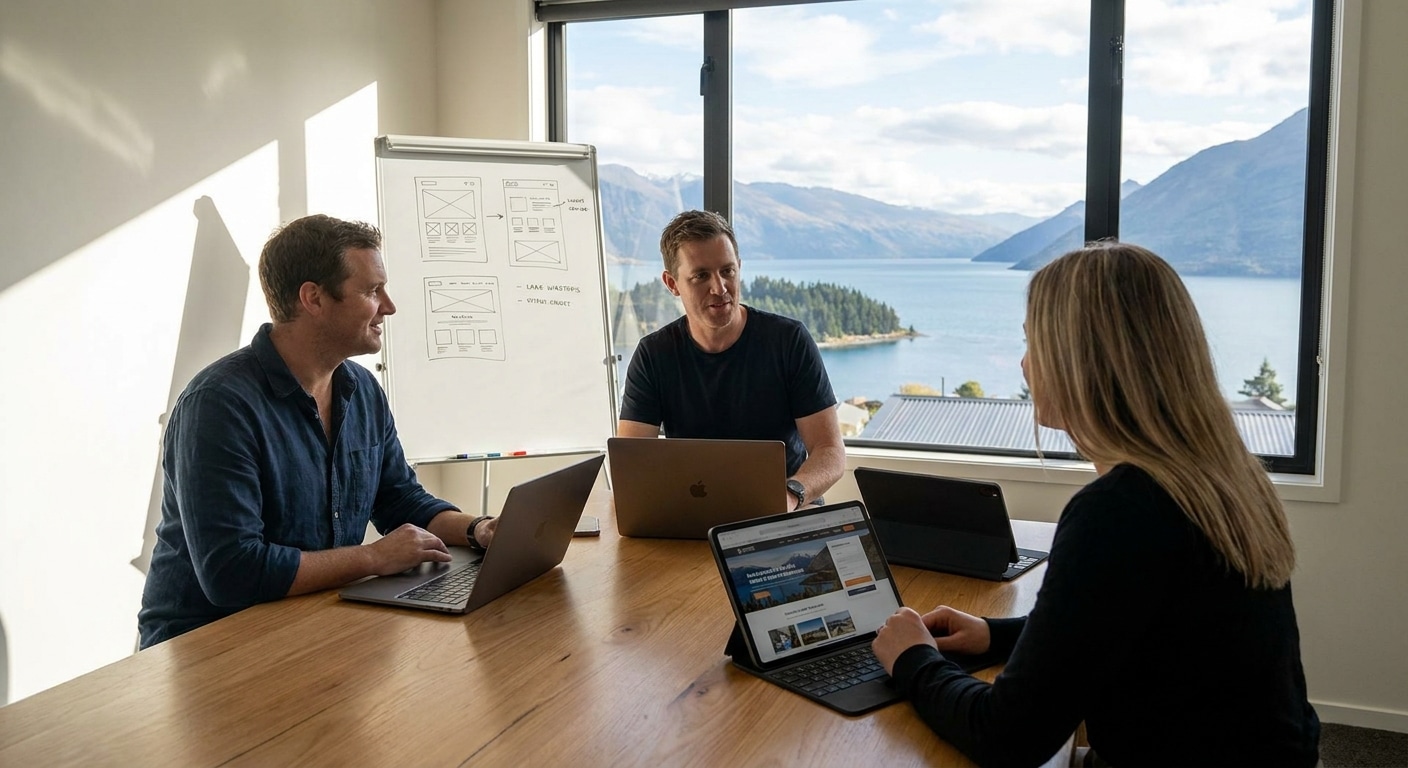 Best web design agency in Queenstown for small business