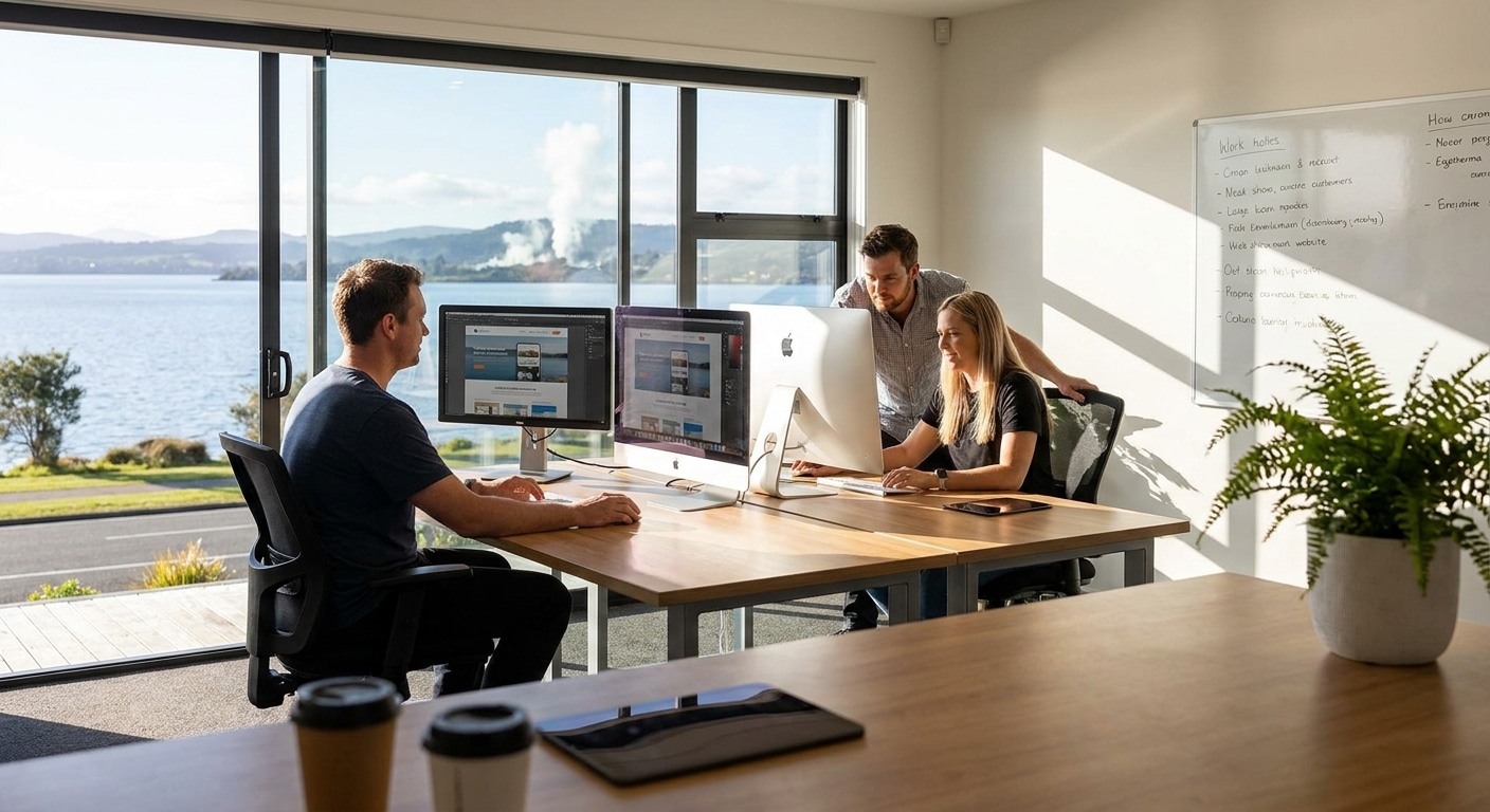 Best web design agency in Rotorua for small business