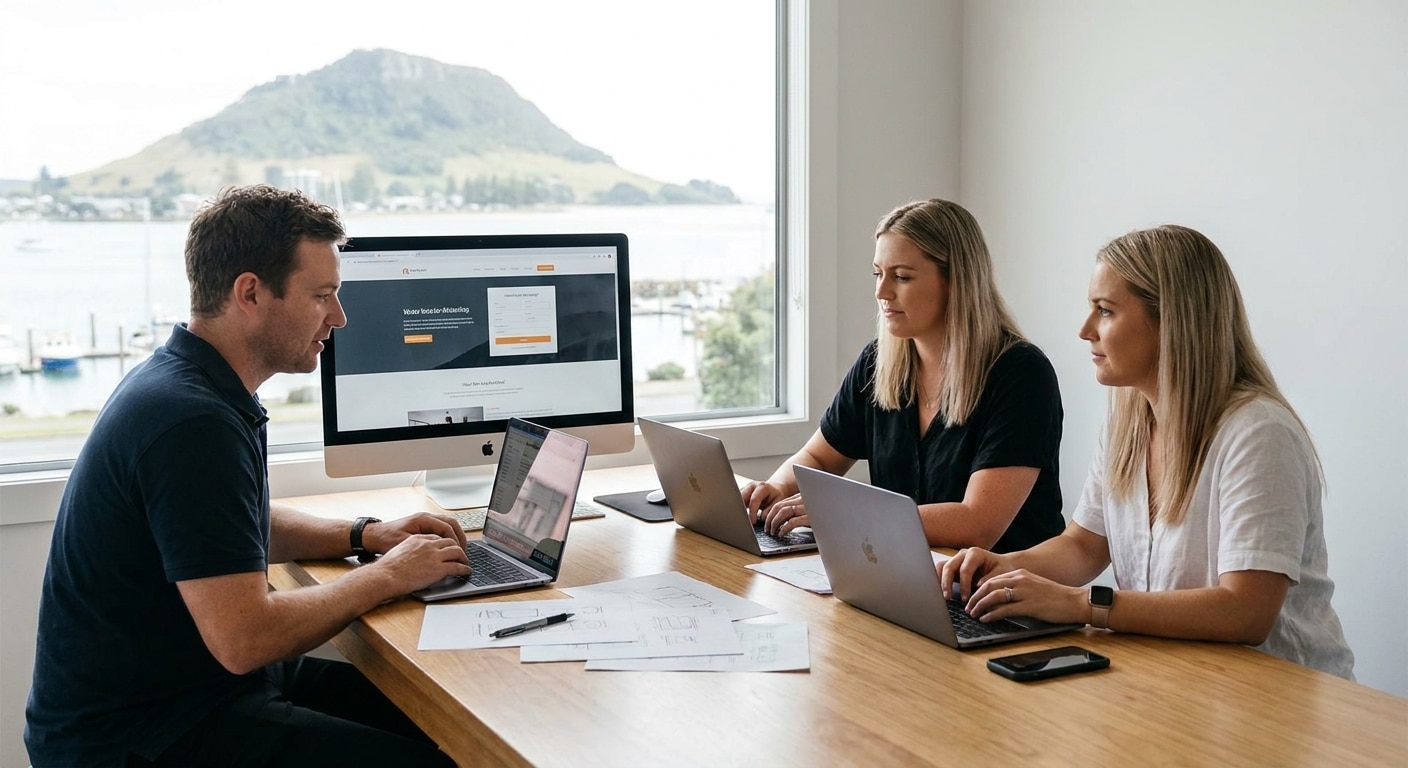 Best web design agency in Tauranga for small business
