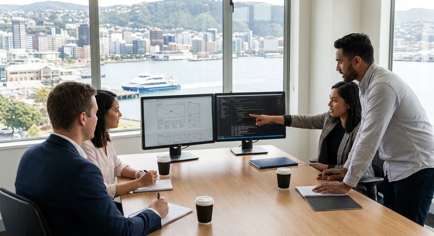 Best web design agency in Wellington for professional services