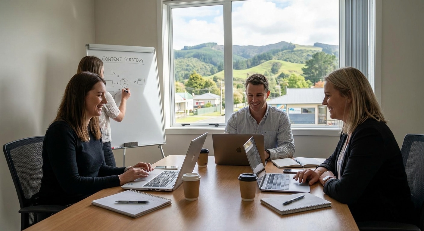 Content marketing and copywriting for NZ small businesses