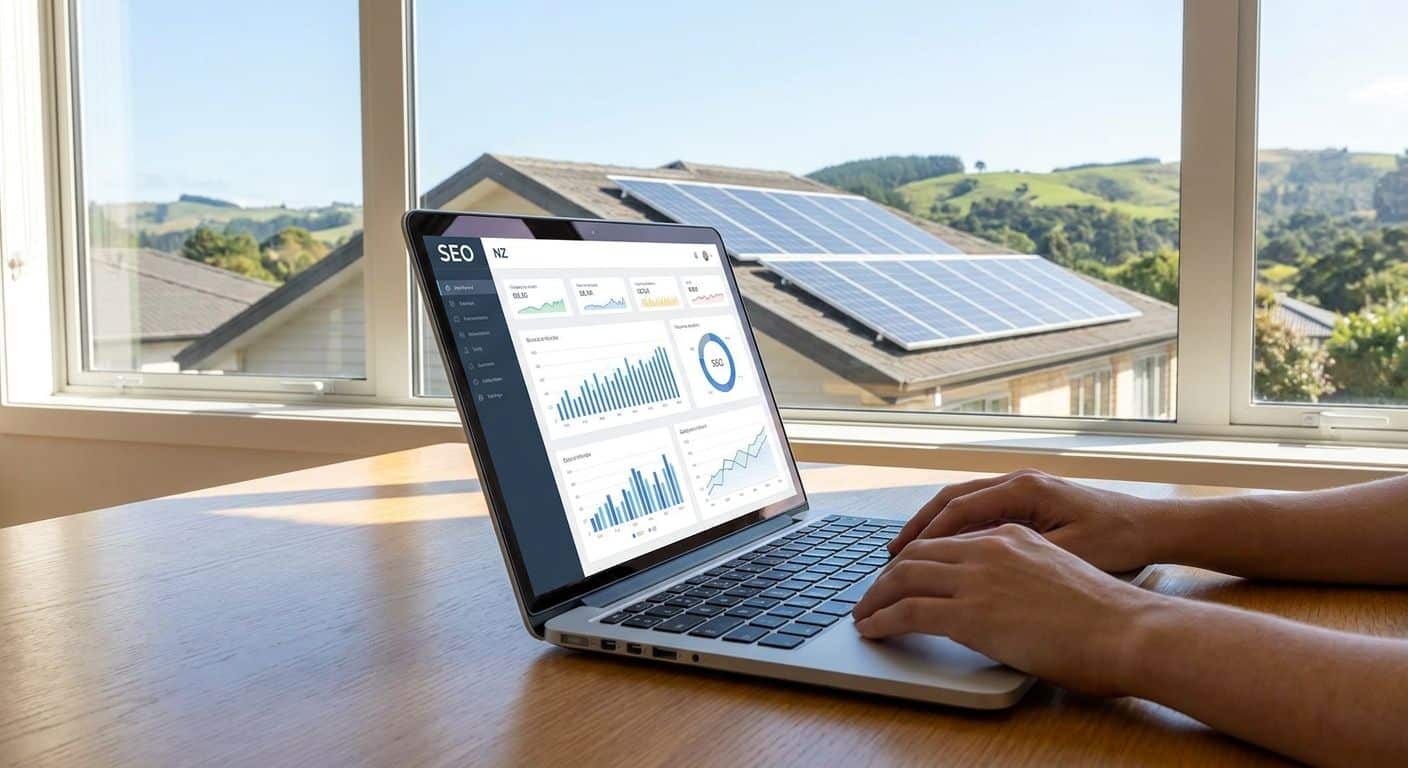 SEO services for solar panel installers in NZ