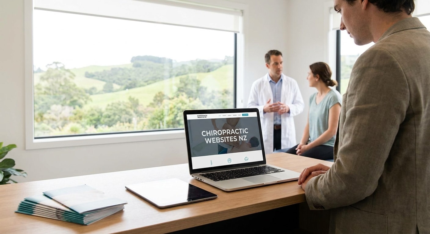 Web design for chiropractic clinics in NZ