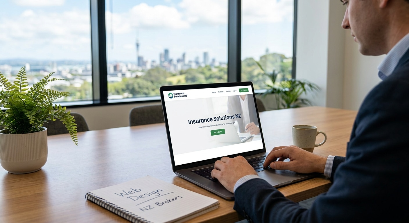 Web design for insurance brokers in NZ