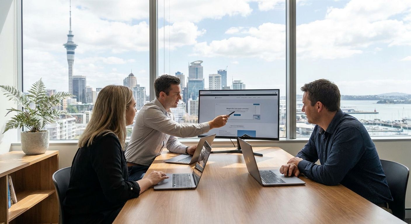 Web design for IT support companies in NZ