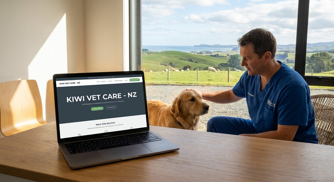 Web design for veterinary clinics in NZ